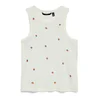 Vero Moda Top Naja 10341964 Bela Slim Fit