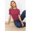 Trendyol Milla Ženska bluza TWOSS24KZ00029, Roze