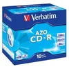 Verbatim CD-R(10 paketov)Jewel/Crystal/52x/700MB