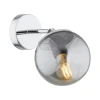 Argon 3989 - Zidna lampa SATELITE 1xE27/15W/230V sjajni hrom/siva