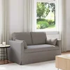 vidaXL Kavč Taupe 138 x 78 x 80 cm Kovina