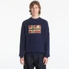 Pulover Napapijri Archive Knit Jumper Blu Marine XL