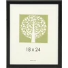 Karako Foto okvir 18x24 cm, imitacija lesa, namizni, stenski, 10 A črn