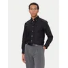 Tommy Hilfiger Srajca Solid Heritage MW0MW35774 Črna Regular Fit