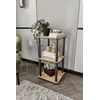 Hanah Home Polica za kuću Bookcase, 34x72x34 cm, Boje hrasta
