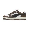 PUMA Rebound Slam Lo Sneakers Unisex, Shoes, Chestnut Brown/Black/White, 48