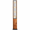Brilliant - Podna lampa CALANDRA 4xE27/42W/230V borovina