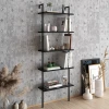 Hanah Home Polica 60?x174x22cm Crna