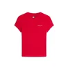 Tommy Jeans Majica ESS rdeča / bela