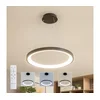 Brilagi - LED prigušiva luster na sajli FALCON SLIM LED/42W/230V prečnik 50 cm crna +DO