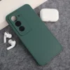 Maska 3D Camera za Xiaomi Redmi 15 4G (171mm) tamno zelena