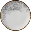CHURCHILL Homespun Accents Jasper Grey plitev krožnik, premer: 260 mm (12 kos)