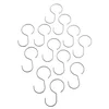 BRA SC rings RYDAL 12pk hooks metal