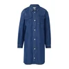 COMMA Obleka moder denim