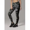Womens Camo Stripe darkcamo/blk leggings