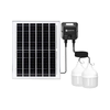 Aigostar - LED solarni luster sa senzorom 2x LED/70W/12V 12000 mAh 6500K prečnika 12 cm