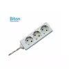 BITON ELECTRONICS Prenosna priključnica 3 / 1.5 met PP/J 3X1.5mm (ET10101)