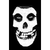 Misfits White Skull Našitek za šivanje 100 x 50 mm