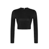 Trendyol Milla Ženska bluza Tedaw25Bz00043, Tamnosiva
