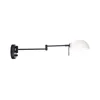 Halo Design 740215 - Zidna lampa KJOBENHAVN 1xG9/28W/230V crna