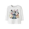 NAME IT Majica NMFJINA STITCH safir / zlata / magenta / bela