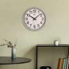 Wallity Zidni sat Simplex, 38x38 cm, Beli