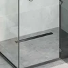 Tuš kanal 2-u-1 sa 360° sifonom Crna 70 cm Nehrđajući čelik 304