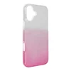OEM Prozorna roza torbica za iPhone 16 PLUS Shining