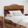 Vidaxl Vzglavje z vzglavjem Star les 90 cm Konstruiran les