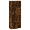 Regal za knjige boja hrasta 40x24x102 cm od konstruiranog drva