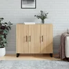 Komoda boja hrasta sonome 90x34x80 cm od konstruiranog drva