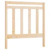 Vidaxl Posteljno vzglavje 95x4x100 cm trdna borovina