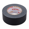 EXTOL lepilni trak tekstilni/univerzalni, 50 mm x 50 m, debeline 0,18 mm, črne barve 8856313