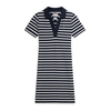 TOMMY HILFIGER Obleka 1985 nočno modra/bela