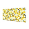 tulup.si Slika na steklu Limone 120x60 cm 4 obešalnika