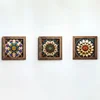 Wallity Slika UKZM067, 3 dela, 16 x 16 x 2 cm