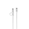 ER POWER Dvojni kabel USB-C C/L Mfi 200cm bela