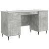 Stol Betonska siva 142,5 x 50 x 75 cm Konstruirano drvo
