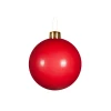 Novogodišnja ukrasna kugla Party Ball na naduvavanje 75 cm, Crvena