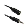 shumee Goobay | Podaljšek za avdio kabel | Mini-telefonski stereo 3,5 mm | Ženski | Moški | Mini-telefonski stereo 3,5 mm | Črna