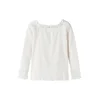 NAME IT Majica NKFFORTA pastelno roza/bela