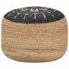 Ručno rađeni tabure plavi 45 x 30 cm od jute