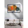 Wallity Uramljena slika Ersy2Limodel8, 33x48 cm, 2 dijela