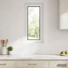 vidaXL Kletno okno RISOR 30 x 45 cm PVC in steklo