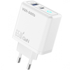 Type - C + USB Brzi punjač Putni adapter - Bijela KP34855