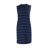 VIVID Obleka temno modra/bela
