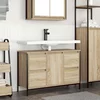 Ormarić za umivaonik s ladicama sonoma hrast 90x34,5x60 cm