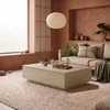 Hanah Home klub sto Ave14-T, 90 cm, travertin
