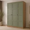 Hanah Home ormar Loren 1600-236, 135,8 cm, orah / zeleni
