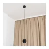 Luster na sajli GAMBIT 1xGU10/10W/230V crne boje